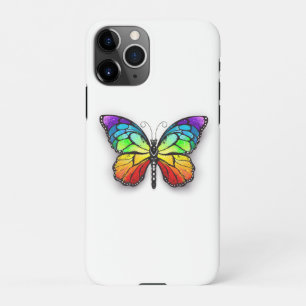 Monarch van regenboogvlinders iPhone 11Pro hoesje