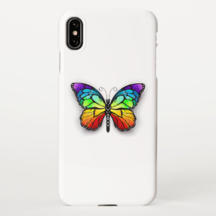 Monarch van regenboogvlinders iPhone XS max hoesje