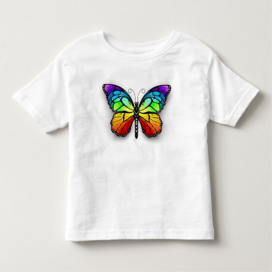 Monarch van regenboogvlinders kinder shirts (Voorkant)