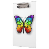 Monarch van regenboogvlinders klembord (Links)