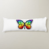 Monarch van regenboogvlinders lichaamskussen (Voorkant)