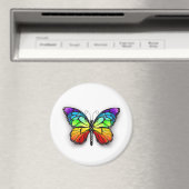 Monarch van regenboogvlinders magneet (Insitu (Vaatwasser))