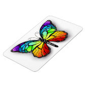 Monarch van regenboogvlinders magneet (Linkerzijde)