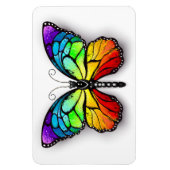 Monarch van regenboogvlinders magneet (Verticaal)