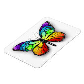 Monarch van regenboogvlinders magneet (Linkerzijde)