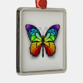 Monarch van regenboogvlinders metalen ornament (Rechts)