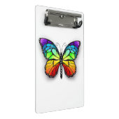 Monarch van regenboogvlinders mini klembord (Schuin)