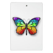 Monarch van regenboogvlinders mini klembord (Achterkant)