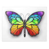 Monarch van regenboogvlinders notitieblok (Voorkant)