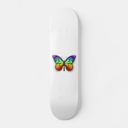 Monarch van regenboogvlinders persoonlijk skateboard (Voorkant)