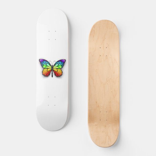 Monarch van regenboogvlinders persoonlijk skateboard (Voorkant)