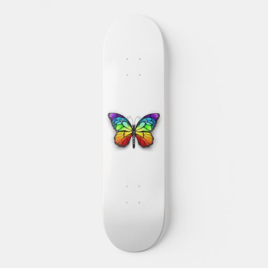 Monarch van regenboogvlinders persoonlijk skateboard (Voorkant)