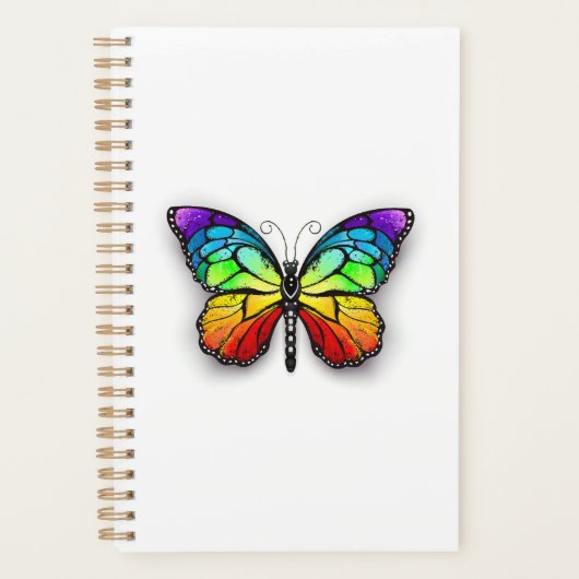 Monarch van regenboogvlinders planner (Voorkant)