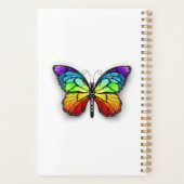 Monarch van regenboogvlinders planner (Achterkant)