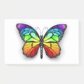 Monarch van regenboogvlinders post-it® notes (Voorkant)