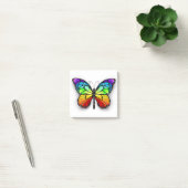 Monarch van regenboogvlinders post-it® notes (Kantoor)