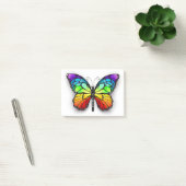 Monarch van regenboogvlinders post-it® notes (Kantoor)