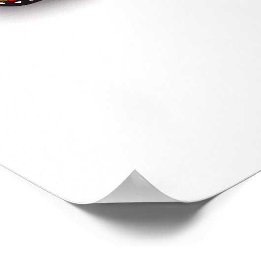 Monarch van regenboogvlinders poster (Hoek)