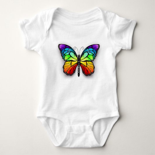 Monarch van regenboogvlinders romper (Voorkant)