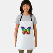 Monarch van regenboogvlinders schort (Insitu)