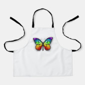 Monarch van regenboogvlinders schort (Voorkant)