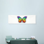Monarch van regenboogvlinders spandoek (Beurs)