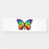 Monarch van regenboogvlinders spandoek (Horizontaal)