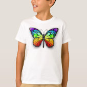 Monarch van regenboogvlinders t-shirt (Voorkant)