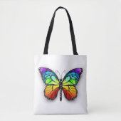 Monarch van regenboogvlinders tote bag (Voorkant)