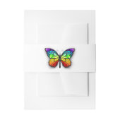 Monarch van regenboogvlinders uitnodigingen wikkel (Voorkant Voorbeeld)