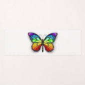 Monarch van regenboogvlinders yogamat (Voorkant (horizontaal))