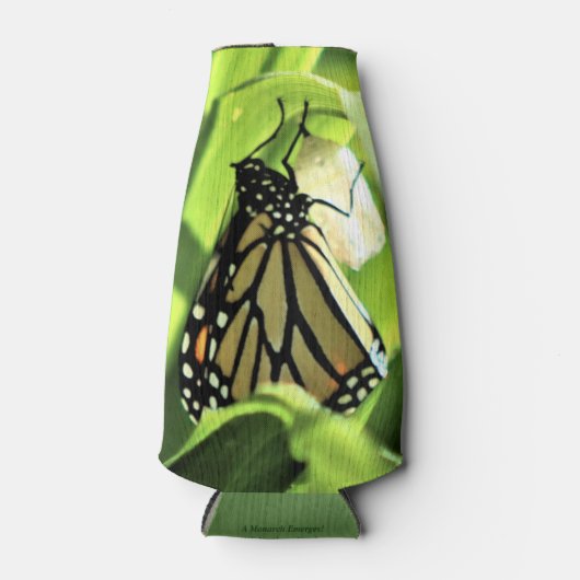 Monarch verschijnt in de tuinen flesjeskoeler (Voorkant)