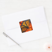 Monarch Vierkante Sticker (Envelop)