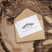 Monarch Vintage Waterverf Vlinder Briefkaart