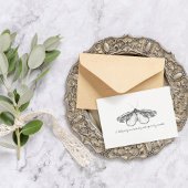 Monarch Vintage Waterverf Vlinder Briefkaart
