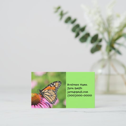 Monarch Visitekaartje (Staand voorkant)