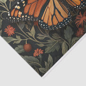 Monarch vlinder botanische decoupage tissuepapier (Detail)