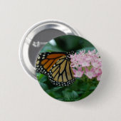 Monarch Vlinder Button Pin (Voorkant /achterkant)