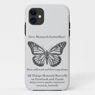 Monarch vlinder Case-Mate iPhone hoesje