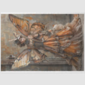 Monarch Vlinder Fairy Decoupage Tissuepapier (Voorkant)