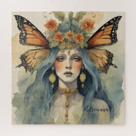 Monarch Vlinder Godin Legpuzzel