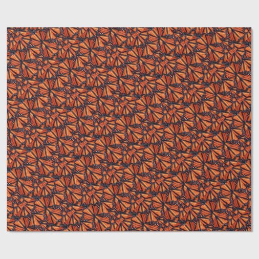 Monarch vlinder inpakpapier (Vlak)