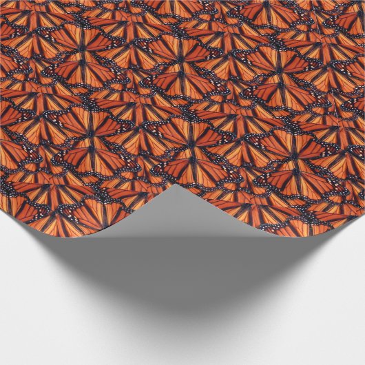 Monarch vlinder inpakpapier (Hoek)