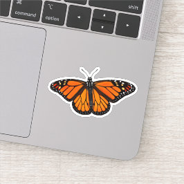 Monarch Vlinder Insecten Vinyl Sticker