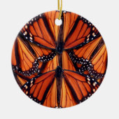 monarch vlinder keramisch ornament (Voorkant)