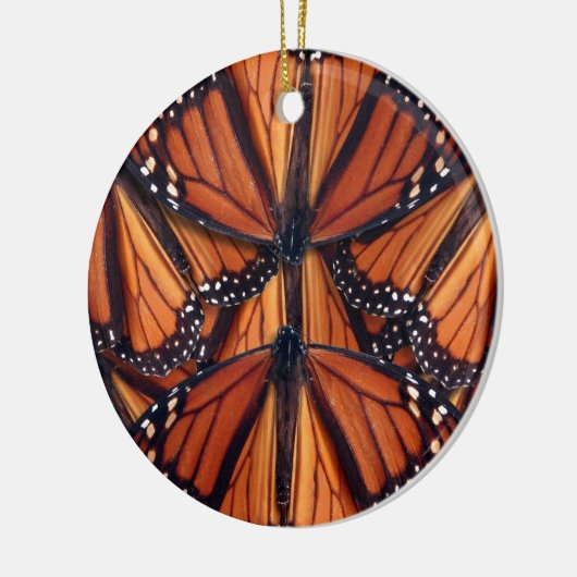 monarch vlinder keramisch ornament (Links)
