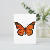 Monarch vlinder Klein Briefkaart (Staand voorkant)