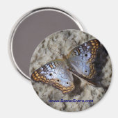 Monarch Vlinder Koelkast Magnet Button (Voorkant / Achterkant)