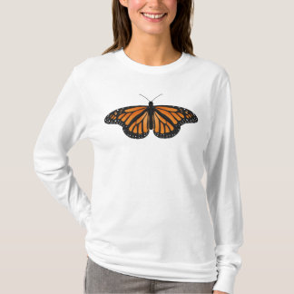 Monarch vlinder lange mouw T T-shirt