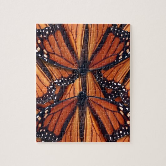 monarch vlinder legpuzzel (Verticaal)